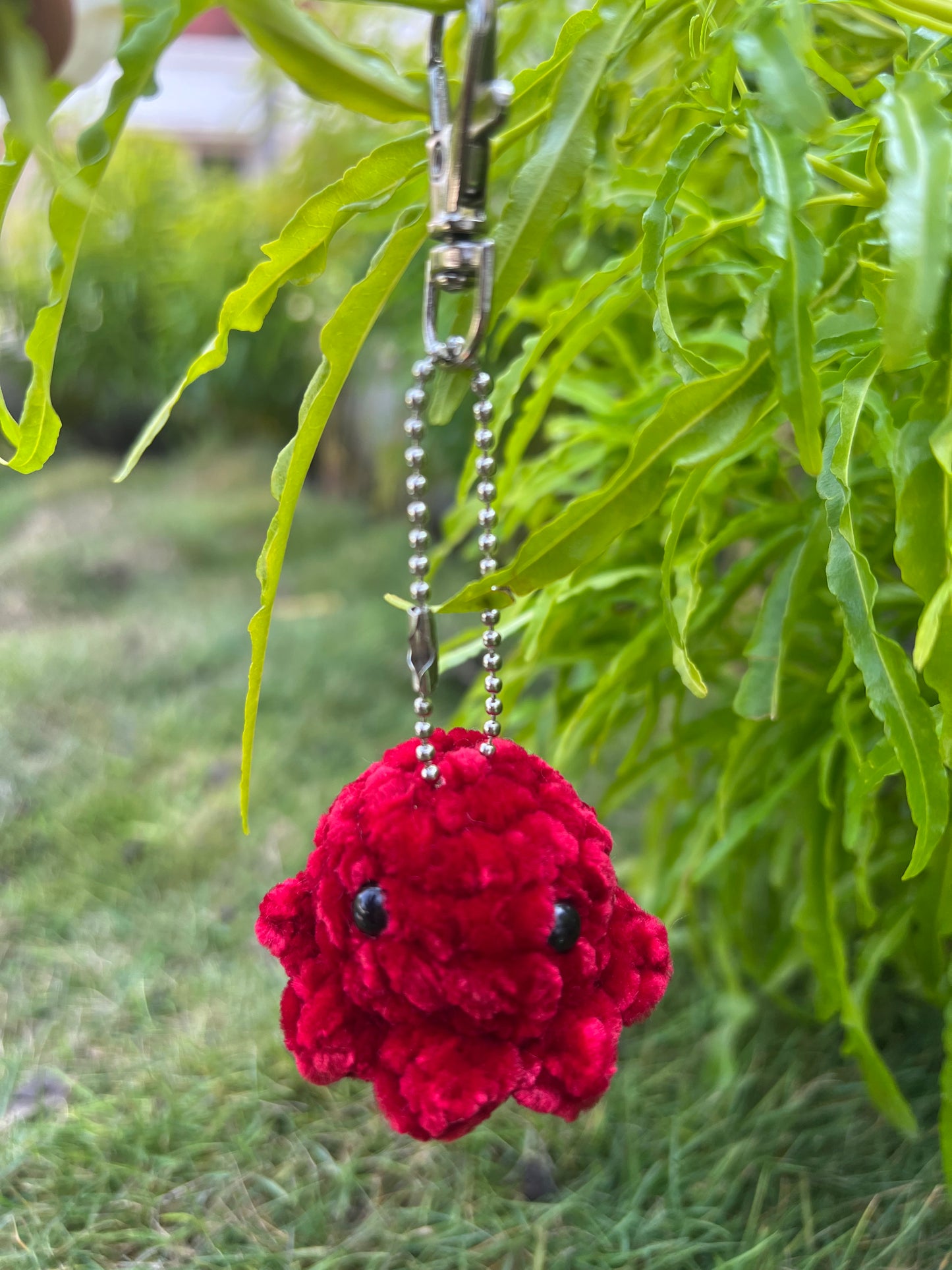 Handmade Mini octopus keychain in India